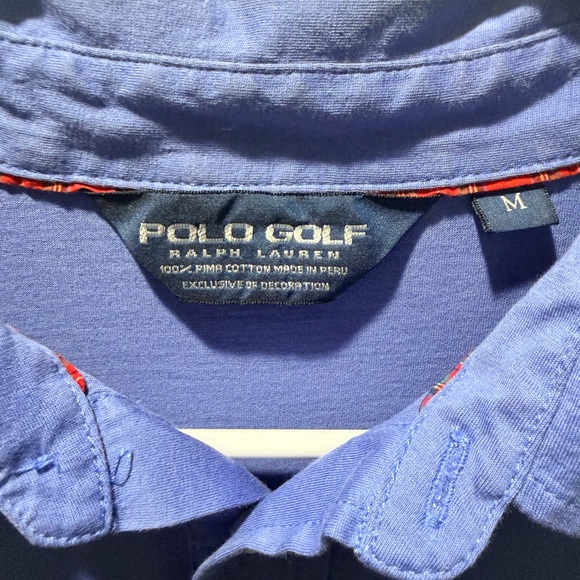 Ralph Lauren Classic Blue Polo Shirt - Picture 2 of 4